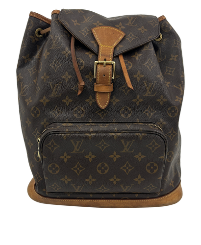 Mochila MontSouri, 590&euro;, Bolso, Marrón, Canvas - General, Vista frontal